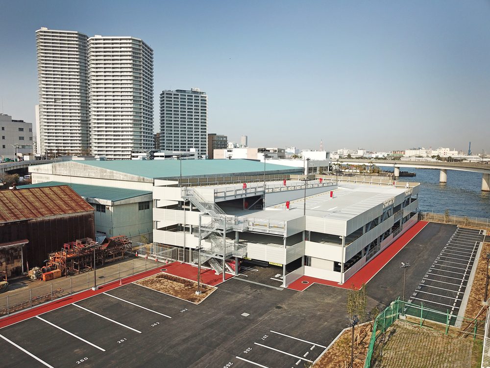 横浜市中央卸売市場本場立体駐車場整備工事