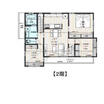 2階間取り