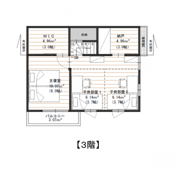 3階間取り