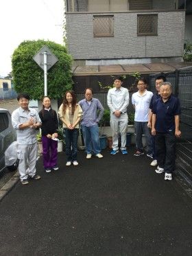 認定ＮＰＯ法人　日本を美しくする会神奈川掃除に学ぶ会の新羽駅と新羽倉庫周辺の早朝清掃に参加しました！