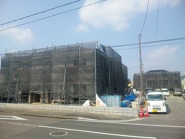 仙台市内に賃貸アパートの建設