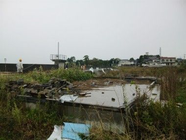 宮城県七ヶ浜町で排水路の整備工事を行います！