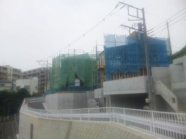 横浜市西区の新築工事