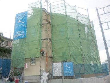 横浜駅に程近い西区南軽井沢で二世帯住宅を新築中です！
