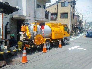 富士見小学校周辺の下水道管を耐震化