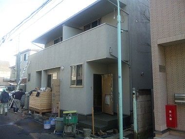東京都目黒区目黒本町で賃貸住宅を造っています！