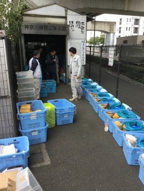神奈川掃除に学ぶ会 南足柄市立岡本中学校大会の準備をしました