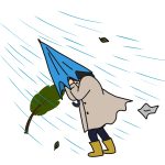 台風にはご注意！