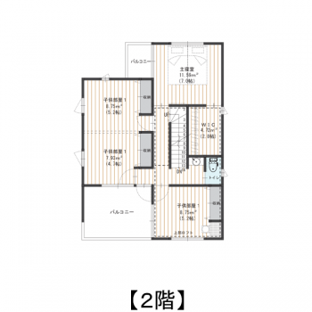 2階間取り