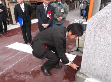 花見橋開通式
