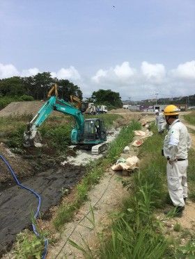 七ヶ浜の公共施設の整備工事