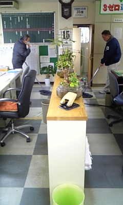 会社内部の掃除