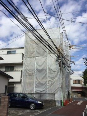 東京都大田区で木造３階建ての事務所ビルを造っています！