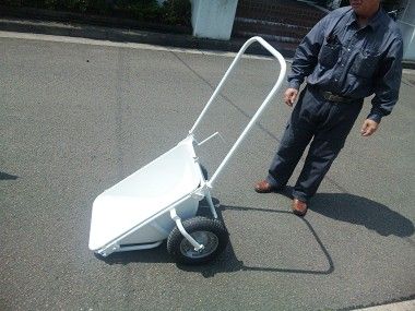 一人で重いものが運べる２輪車