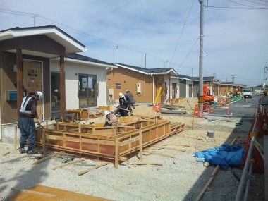 宮城県山元町で災害公営住宅