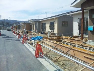 宮城県山元町で災害公営住宅
