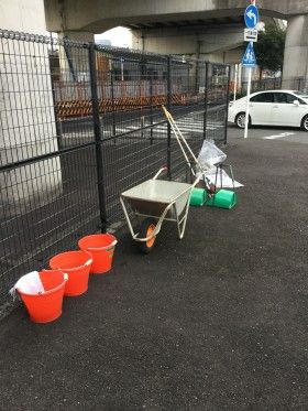 早朝清掃