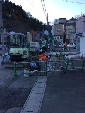 気仙沼の町の復旧