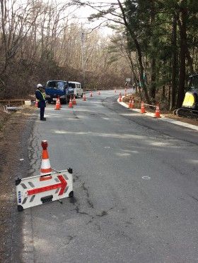 災害時の避難道路