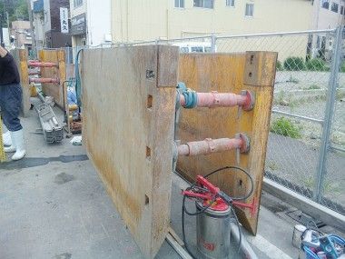 塩竃市の震災復興工事