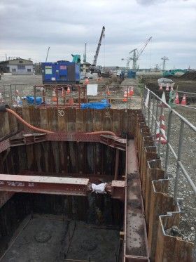塩竈市で下水道管新設