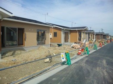 宮城県山元町で災害公営住宅