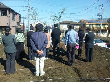 Ｙ様邸の地鎮祭