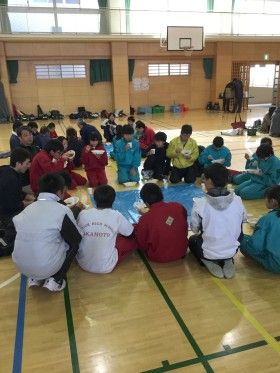 岡本中学校トイレ実習