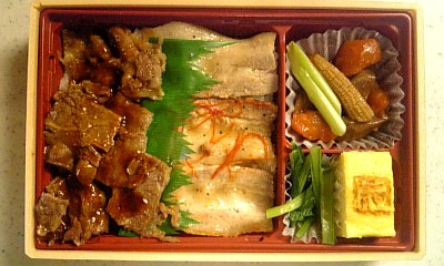 アッコのＷ焼肉弁当