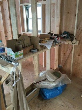 西谷町のアパート工事