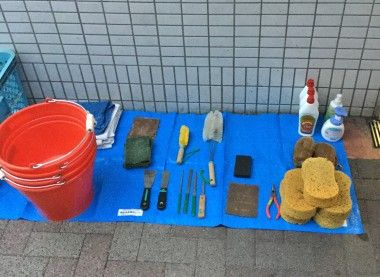 新横浜駅前トイレ清掃