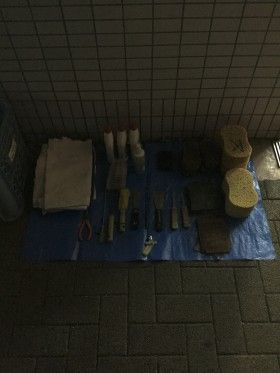 新横浜駅前トイレ早朝清掃