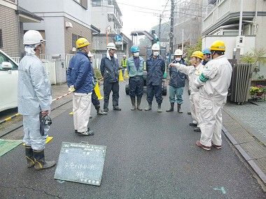 保土ヶ谷区の下水道管耐震化工事