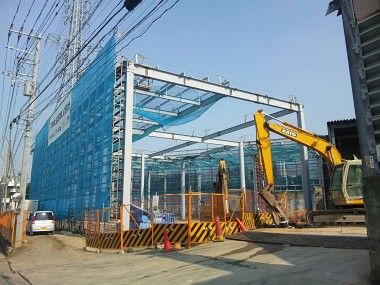 産業廃棄物の中間処理施設