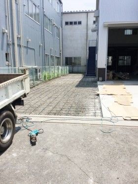 金沢区幸浦で工場の改修工事