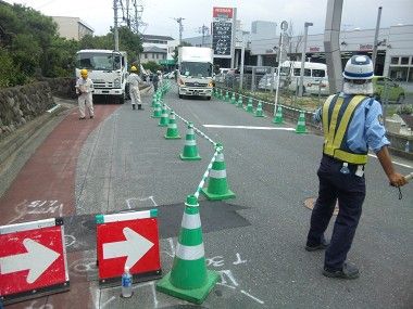 横浜市戸塚区金井町で水道管取替工事