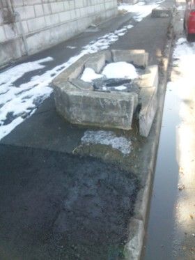 津波や大地震の傷跡