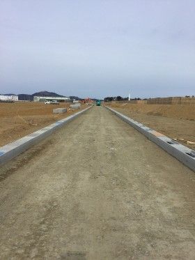 宮城県気仙沼市で３.１１東日本大震災の復興工事をしています