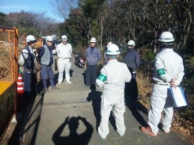 公園施設内にトイレ新設