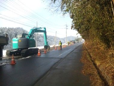 四竈外道路災害復旧工事