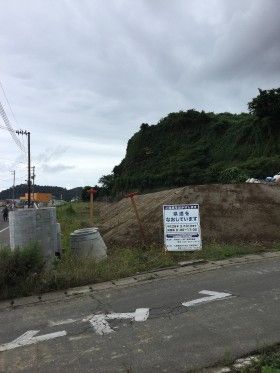 被災地のがれきの撤去