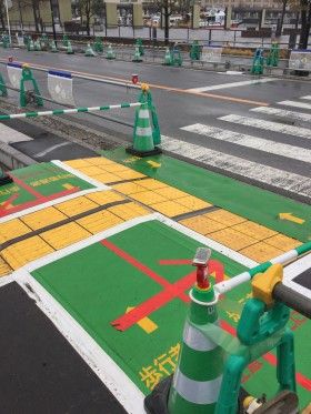 大桟橋の工事