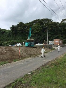 被災地のがれきの撤去