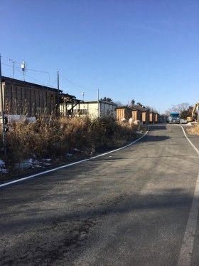 仮設住宅の解体