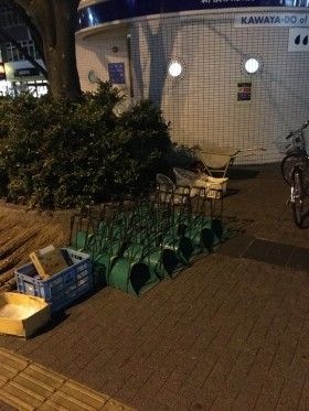 新横浜早朝清掃