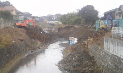 帷子川護岸工事２