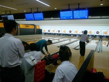 20年ぶりにボーリングをしました!