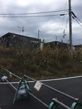 仮設住宅の解体