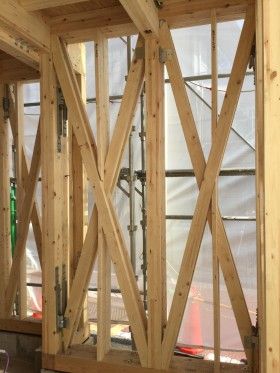 東京都大田区の木造３階建ての事務所ビル